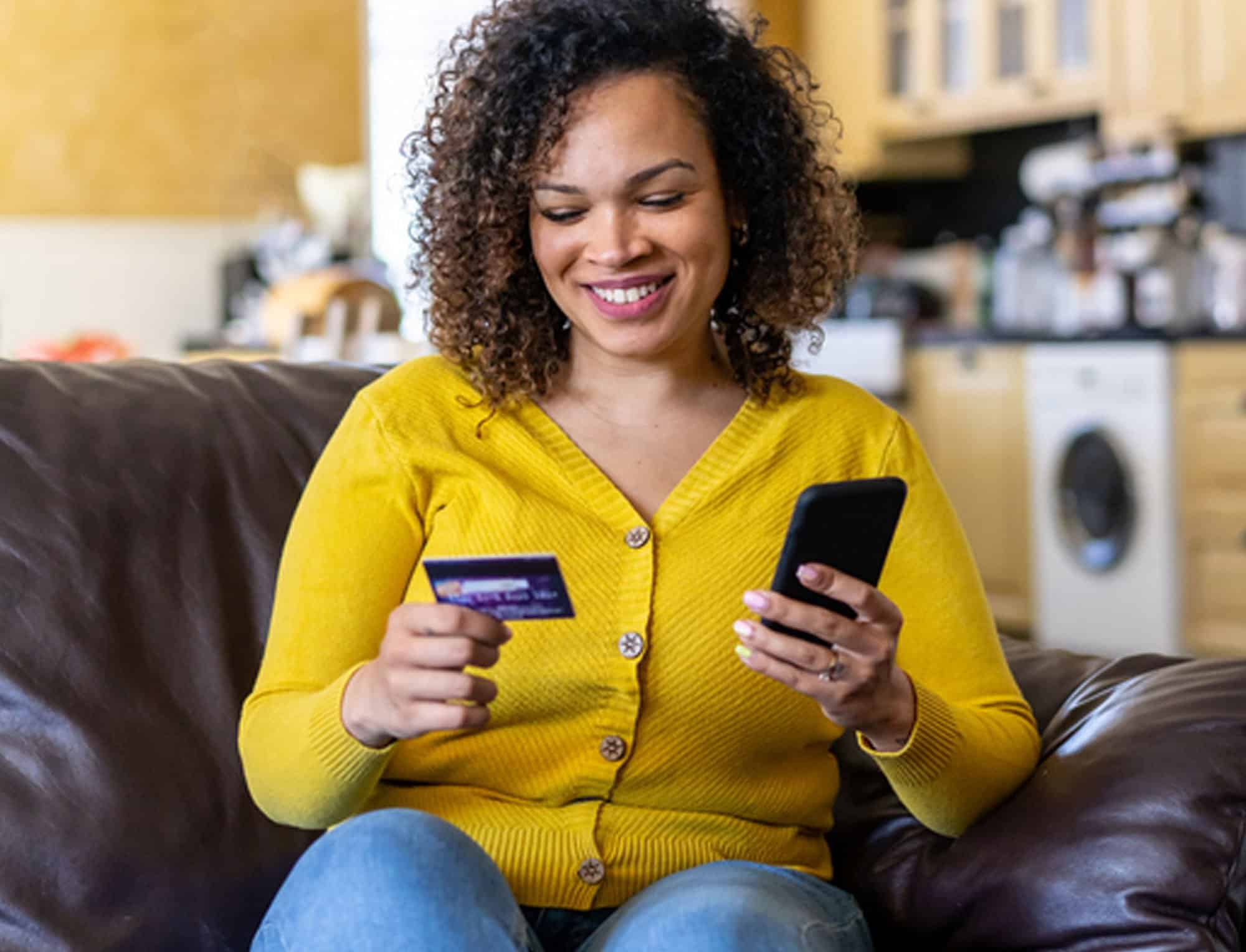 a person holding a cell phone